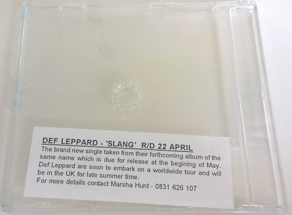 Def Leppard : Slang (CD, Single, Promo)
