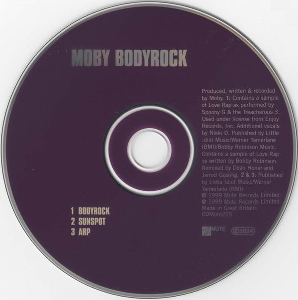 Moby : Bodyrock (CD, Single)