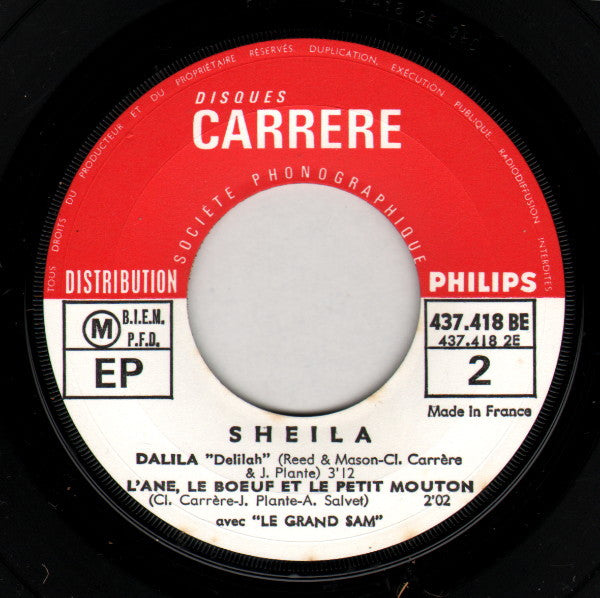 Sheila (5) : Quand Une Fille Aime Un Garçon (7", EP)