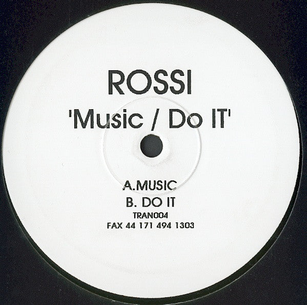 Rossi* : Music / Do It (10")