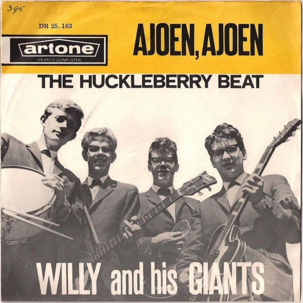 Willy And His Giants : Ajoen, Ajoen (7", Single, Yel)