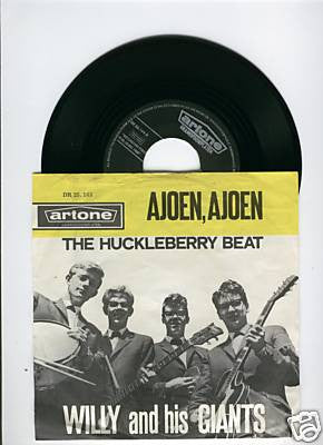 Willy And His Giants : Ajoen, Ajoen (7", Single, Yel)
