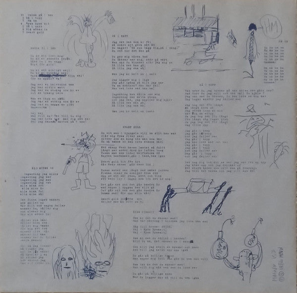 Wilmer X : Tungt Vatten (LP, Album)