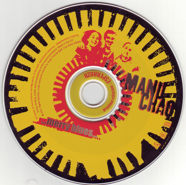 Manu Chao : Merry Blues (CD, Single, Promo)