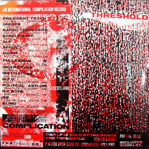 Various : Threshold Complication (LP, Comp)