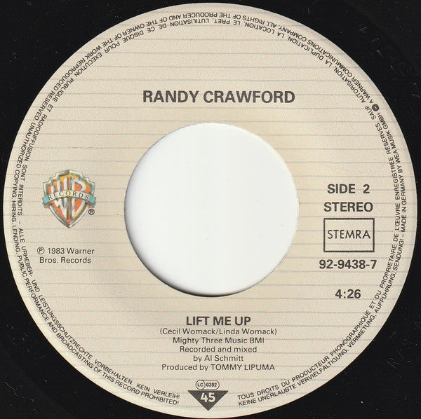 Randy Crawford : Why (7", Single)