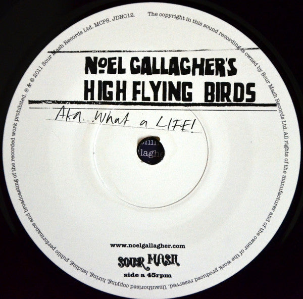 Noel Gallagher's High Flying Birds : AKA... What A Life! (7", Single)
