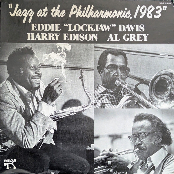 Eddie "Lockjaw" Davis : Jazz At The Philharmonic, 1983 (LP, Album)