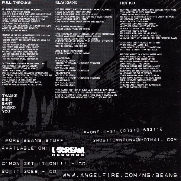 Beans (4) / BBK : The Split E.P. (7", EP)