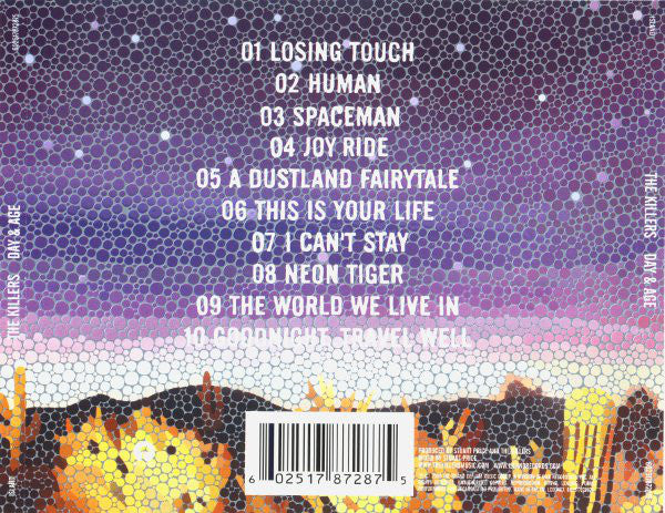 The Killers : Day & Age (CD, Album, Jew)