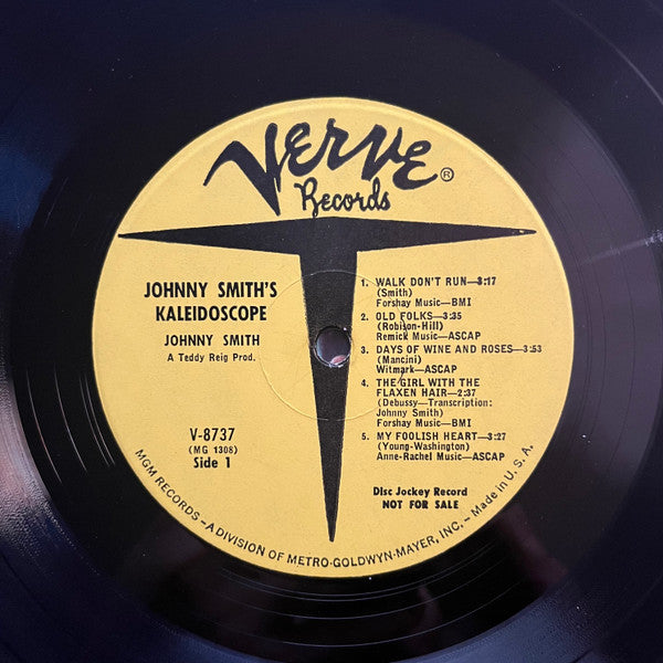 Johnny Smith : Johnny Smith's Kaleidoscope (LP, Album, Mono, Promo)