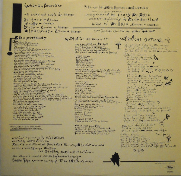 Lisa Dal Bello : Whōmănfoursāys (LP, Album)