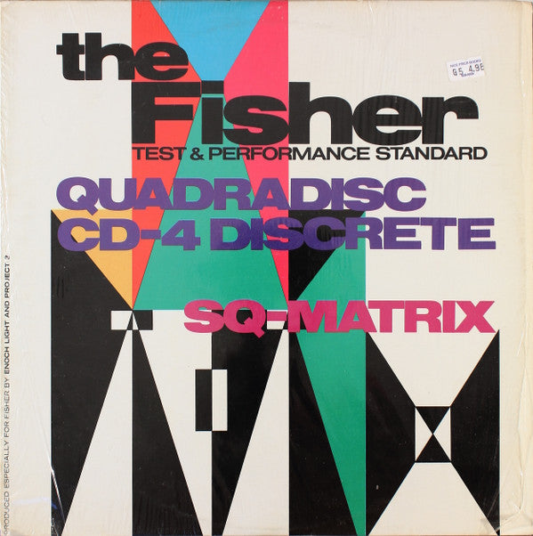 Various : The Fisher Test & Performance Standard Quadradisc (LP, Comp, Quad)