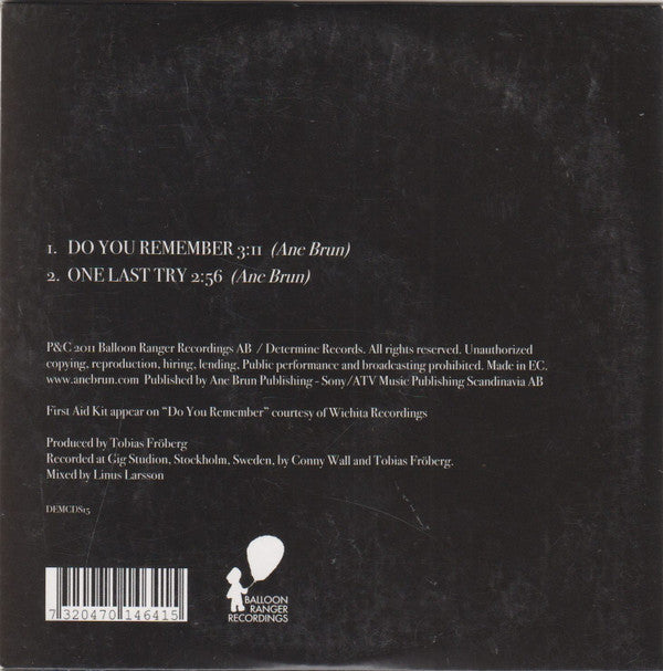 Ane Brun : Do You Remember (CD, Single)