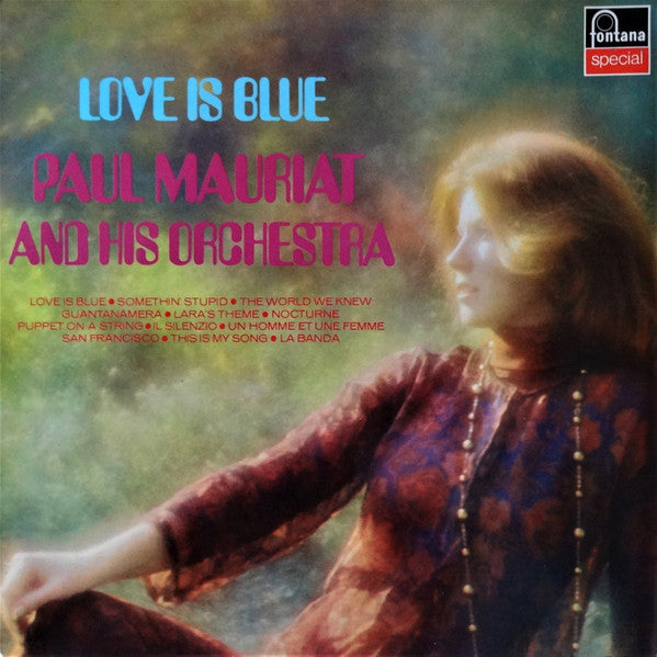 Paul Mauriat And His Orchestra : Love Is Blue (LP, Album)