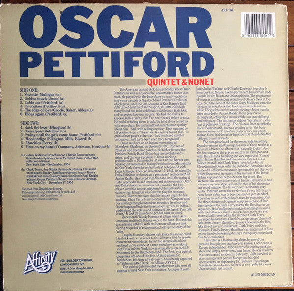 Oscar Pettiford : Oscar Rides Again (LP, Comp, RE)