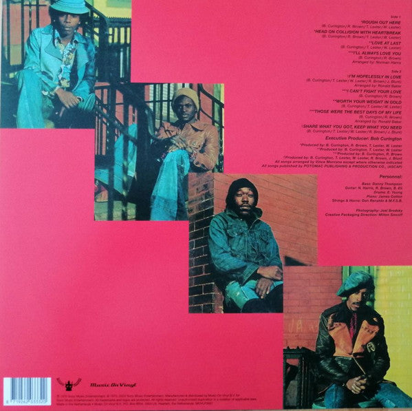 The Modulations : It's Rough Out Here (LP, Album, RE, yel)