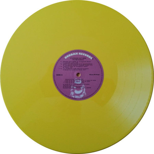 The Modulations : It's Rough Out Here (LP, Album, RE, yel)