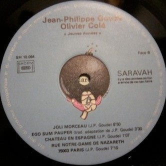 Jean-Philippe Goude & Olivier Cole : Jeunes Années (LP, Album)