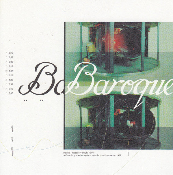Susumu Yokota : Baroque (CD, Album)