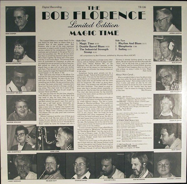 The Bob Florence Limited Edition : Magic Time (LP, Album)