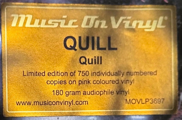 Quill (2) : Quill (LP, Ltd, RE, Pin)