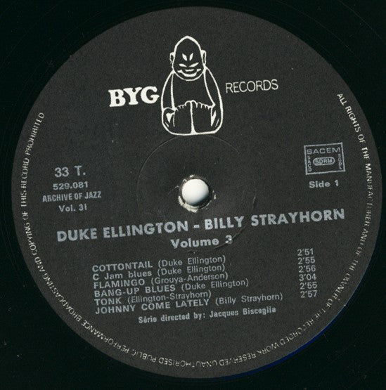 Duke Ellington : Archive Of Jazz Volume 31 (LP, Comp, RE)