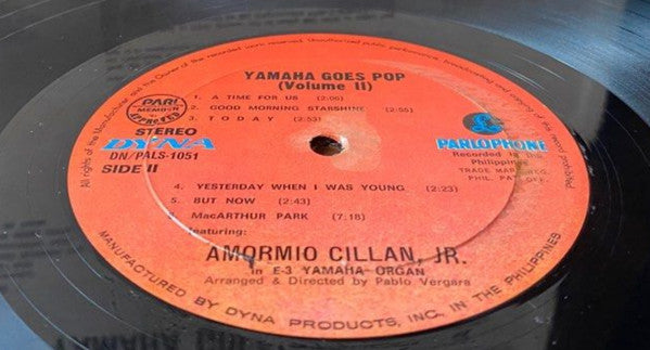 Amormio Cillan, Jr. : Yamaha Goes Pop (Volume 2) (LP, Album)