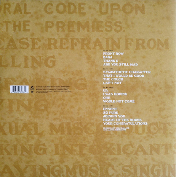 Alanis Morissette : Supposed Former Infatuation Junkie (2xLP, Album, Ltd, RE, Tha)