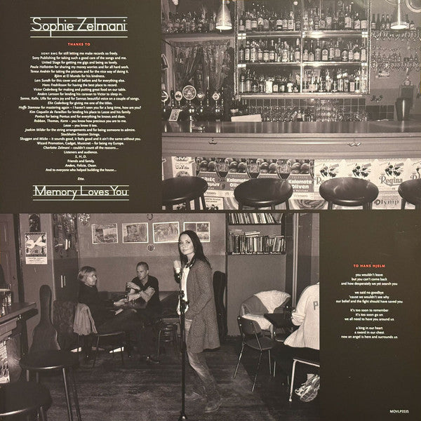 Sophie Zelmani : Memory Loves You (LP, Num, 180)
