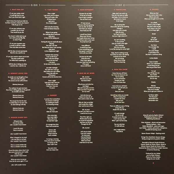 Sophie Zelmani : Memory Loves You (LP, Num, 180)