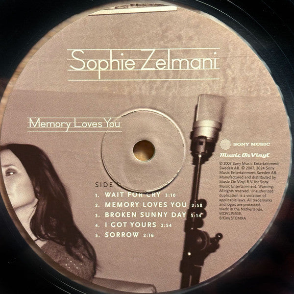 Sophie Zelmani : Memory Loves You (LP, Num, 180)