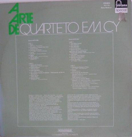 Quarteto Em Cy : A Arte De Quarteto Em Cy (2xLP, Comp, Gat)