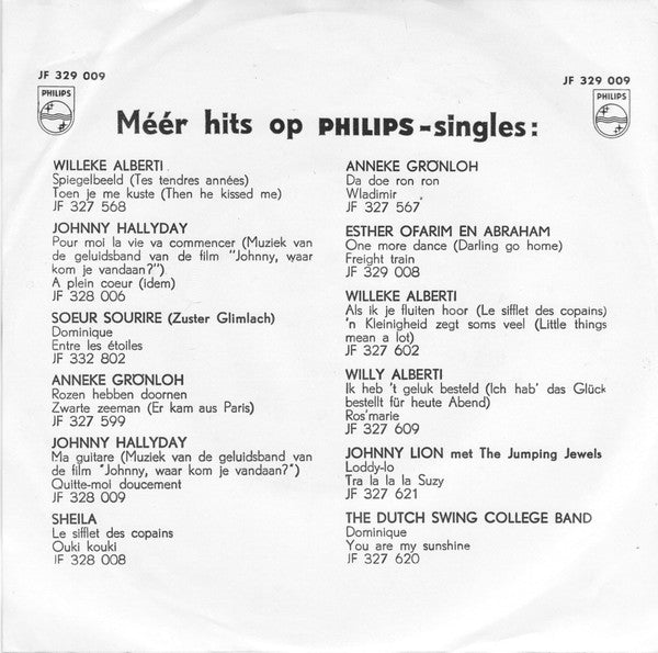 Esther Ofarim : Morgen Ist Alles Vorüber / Bonjour, L'Amour (7", Single)