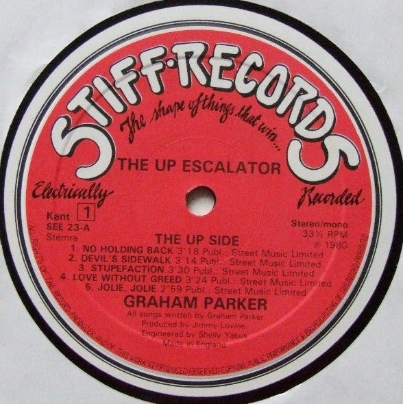 Graham Parker : The Up Escalator (LP, Album)