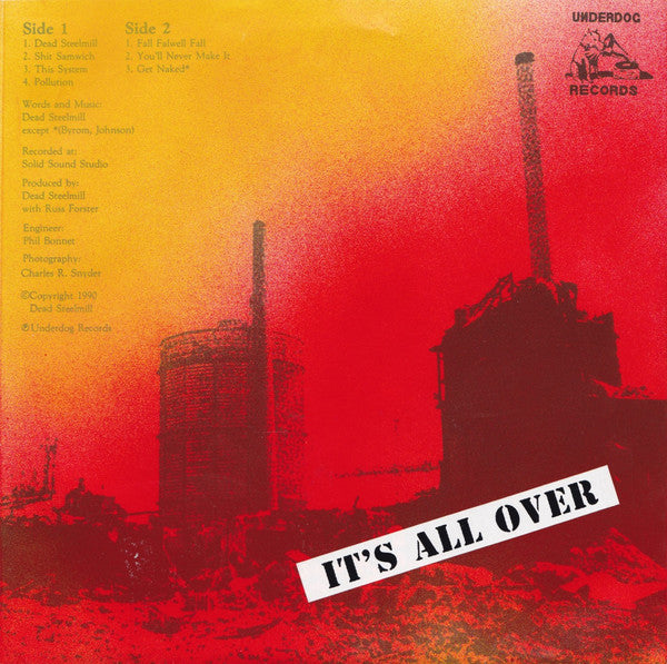 Dead Steelmill : It's All Over (7", Cle)