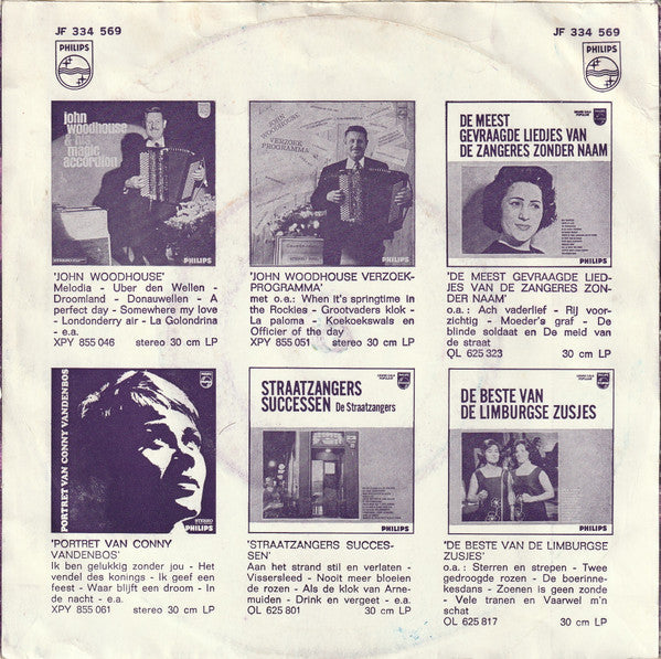 Egbert Douwe : Vader Is De Dader / Melanie (7", Single, Mono)