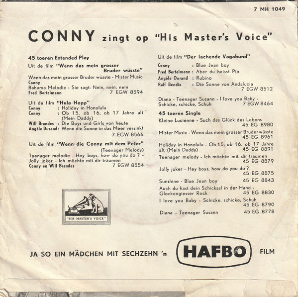 Conny Froboess : Kleine Lucienne / Disc-Jockey (7", Single)