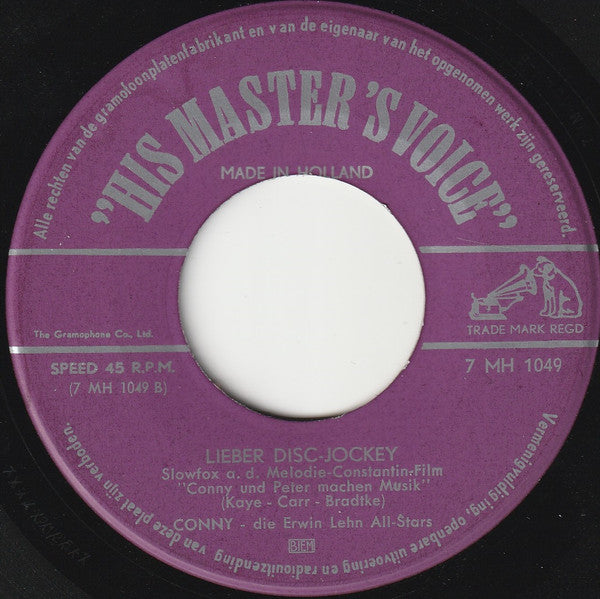 Conny Froboess : Kleine Lucienne / Disc-Jockey (7", Single)