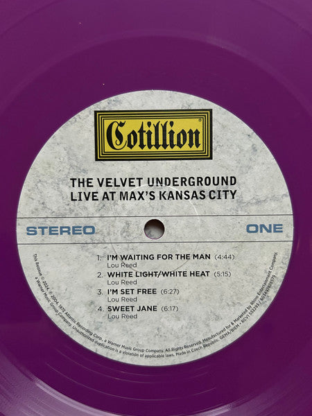 The Velvet Underground : Live At Max's Kansas City (LP, Orc + LP, Mag + Album, RE, RM, RP, Exp)