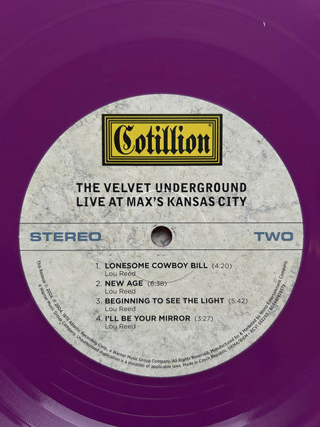 The Velvet Underground : Live At Max's Kansas City (LP, Orc + LP, Mag + Album, RE, RM, RP, Exp)