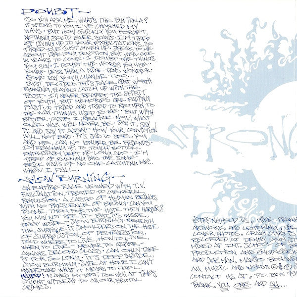 Stronghold (6) : Ad Infinitum... (7")