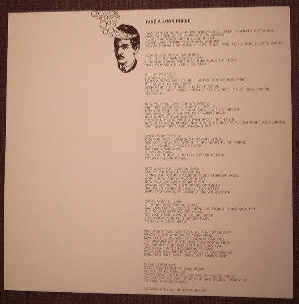 McHouston Baker : Take A Look Inside (LP, Album)