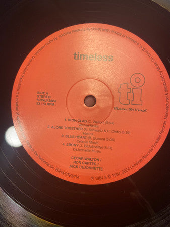Cedar Walton, Ron Carter, Jack DeJohnette :  Cedar Walton / Ron Carter / Jack DeJohnette (LP, Album, RE)