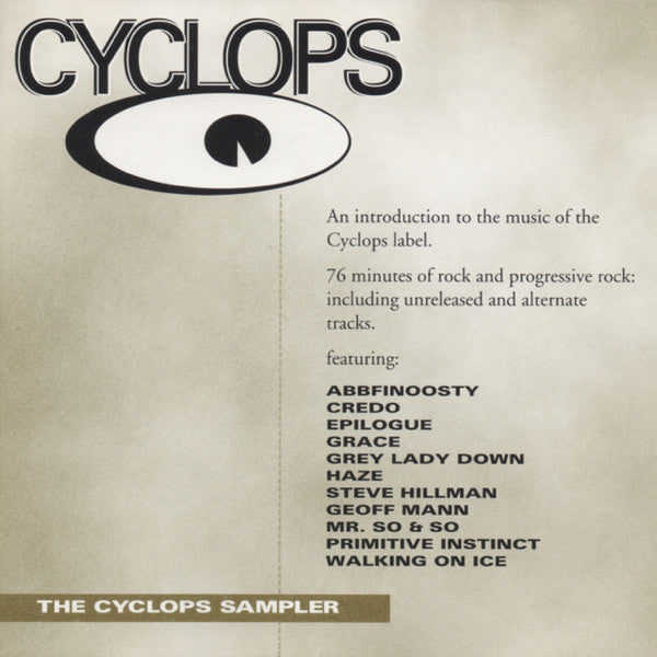 Various : The Cyclops Sampler (CD, Comp)