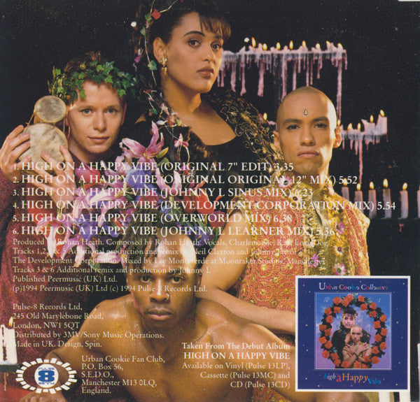 Urban Cookie Collective : High On A Happy Vibe (CD, Single)