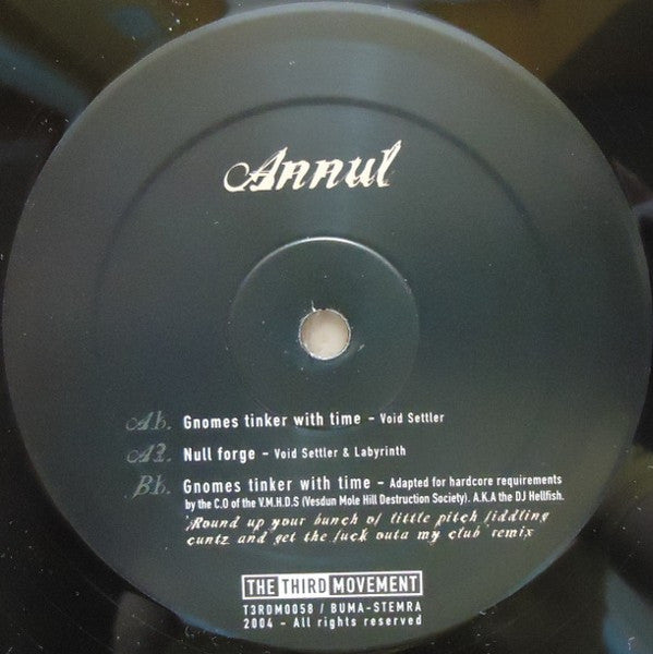 Void Settler : Annul (12")