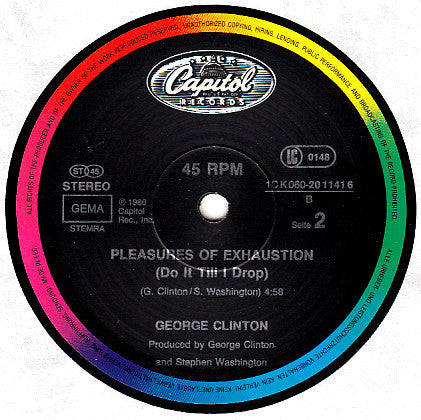 George Clinton : Do Fries Go With That Shake (12", Single)