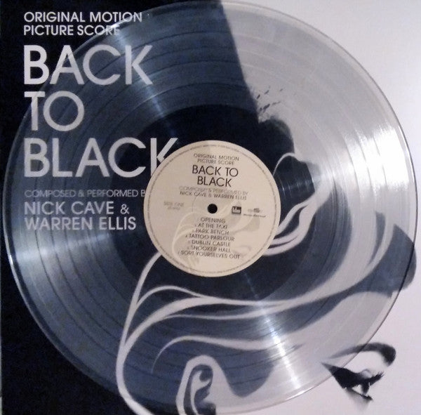Nick Cave & Warren Ellis : Back To Black (Original Motion Picture Score) (12", Album, Ltd, Num, Cle)