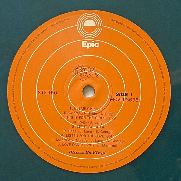 Pages (2) : Pages (LP, Album, blu)